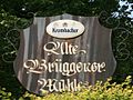 Transparent „Alte Brüggener Mühle“