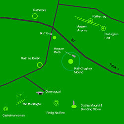 Lageplan von Rathcroghan