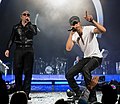Image 16Pitbull and Enrique Iglesias recorded a remix version of the album track "Dirty Dancer" was released as the fourth English single and became his ninth Hot Dance Club Play chart topper, tying with Prince and Michael Jackson as the male with the most No. 1 dance singles. (from 2010s in music)