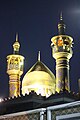 Portions of the shrine complex resemble prominent Shia shrines in the Iraqi cities of Najaf and Karbala.