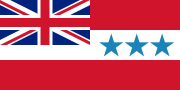 Flag of the Kingdom of Rarotonga between 1888 and 1893