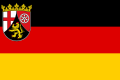 Landes- und Dienstflagge von Rheinland-Pfalz