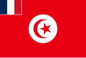 Flag of French Tunisia