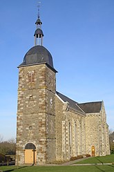 The church in Saint-Quentin-les-Chardonnets