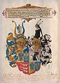 Gräfliches Wappen der Fugger, verliehen 1530