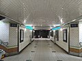 Underground passage to the platforms