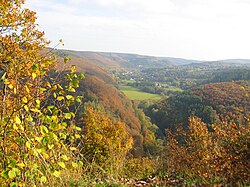 Gemünd in the valley of the Urft (Autumn 2013)