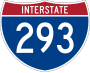 Interstate 293 marker
