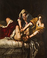 Artemisia Gentileschi, Judith Beheading Holofernes, 1614–1620, Galleria degli Uffizi, Florence