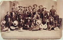 Mariachi band playing at the Tenampa in Mexico City
