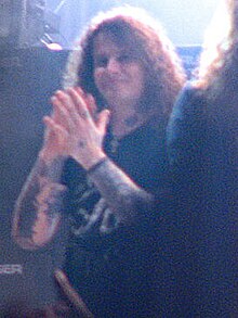 MacDonough with Megadeth in 2005