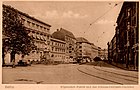 Schulze-Delitzsch-Platz Köpenicker Straße Postkarte, 1915