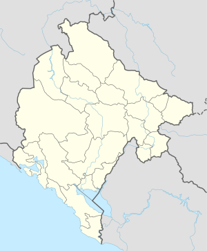 2011–12 Prva A liga is located in Montenegro