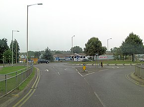 Norcott Road junction with A329 - geograph.org.uk - 3659594.jpg