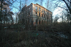 Abandoned manor in Krzydłowice