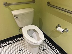 Public toilet in New Hampshire, U.S.
