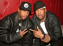 Rob Base (left) and DJ E-Z Rock in 2006