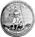 Seal of Virginia (1851–1875)