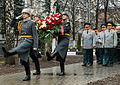 Wreath laying ceremony for past GRU agents