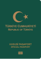 Turkish Special Passport (Hususi Pasaport)