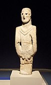 Urfa Man, c. 9000 BC. Şanlıurfa Archaeology and Mosaic Museum.
