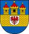 coat of arms of the city of Strasburg (Uckermark)