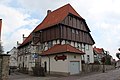 Der 1452–55 errichtete Adelshof der Familie von Geyr in Warburg