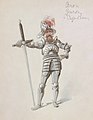 Image 2Costume design for Princess Ida, by William Charles John Pitcher (restored by Adam Cuerden) (from Wikipedia:Featured pictures/Culture, entertainment, and lifestyle/Theatre)