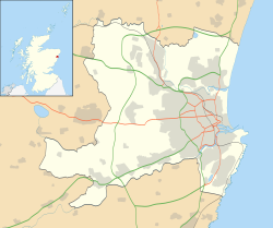 Balmoral Stadium is located in Aberdeen City council area
