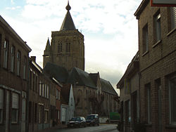 Saint Audomar Church in Alveringem