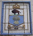 Regina coat of arms on the bridge