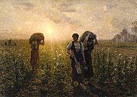 Jules Breton, The End of the Working Day, 1886–87