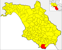 Camerota within the Province of Salerno