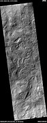 layers and ridges that form strange patterns, as seen by HiRISE under HiWish program