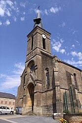 The church in Escombres