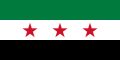 Syria (1932–58 and 1961–63),[16] used currently (2011 onwards) by the Syrian Interim Government and the Free Syrian Army