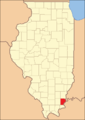 Gallatin in 1847, when a cession to Hardin and the creation of Saline County reduced it to its current territory