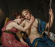The Farewell of Telemachus and Eucharis (1818), J. Paul Getty Museum