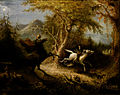 The Headless Horseman Pursuing Ichabod Crane (1858)