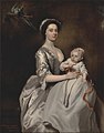 Joseph Highmore (1692–1780) Mrs. Sharpe and Her Child (1731)