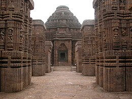 Ruins of Konark Sun temple constructed during Narasingha Deva I