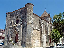 The church in Mézin