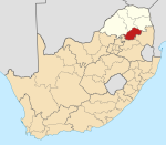 Sekhukhune District within South Africa