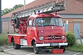 DL 18 der Feuerwehr Barth (nach DIN 14701) mit Handantrieb aus Baujahr 1967.