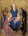 Michelino da Besozzo: Mystical Marriage of Saint Catherine, c. 1420.