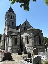 The church of Nouvion-le-Vineux