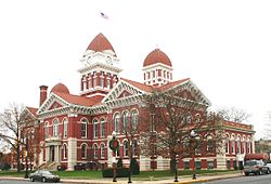 Lake County courthouse in Crown Point