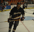 George Parros of the Anaheim Ducks.