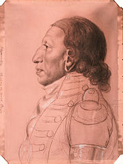Payouska (Pawhuska, c. 1752–1832), Chief of the Great Osage, 1804 (New-York Historical Society)