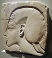 Reliefskizze mit Kopf des Echnaton (Berlin 21863)